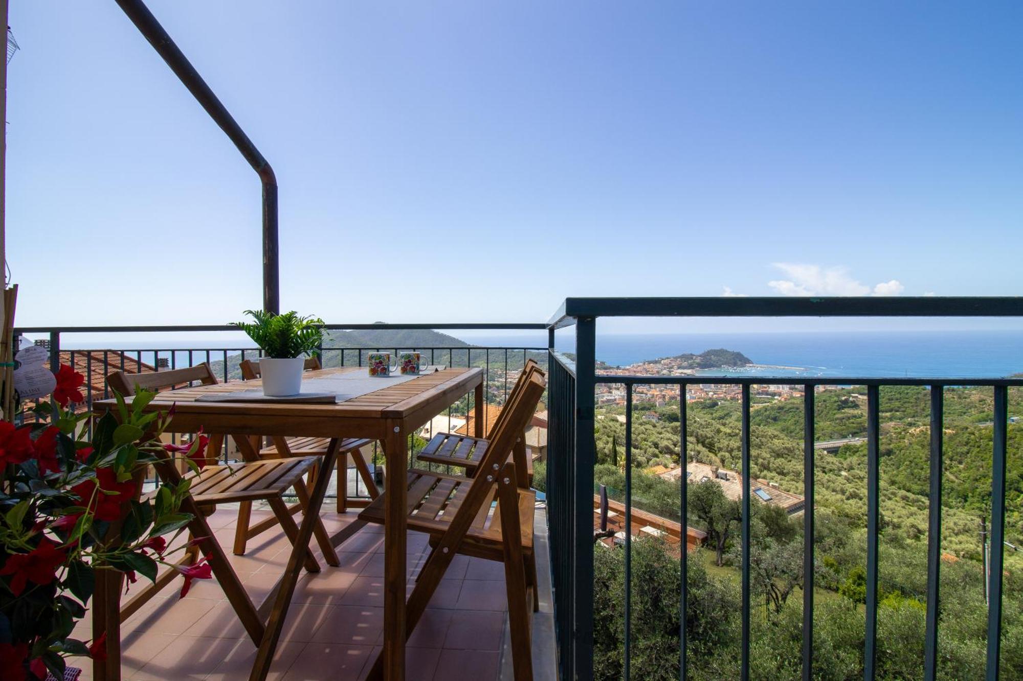 256 - Casa San Bernardo Vista Mare, Nel Di * Sestri Levante